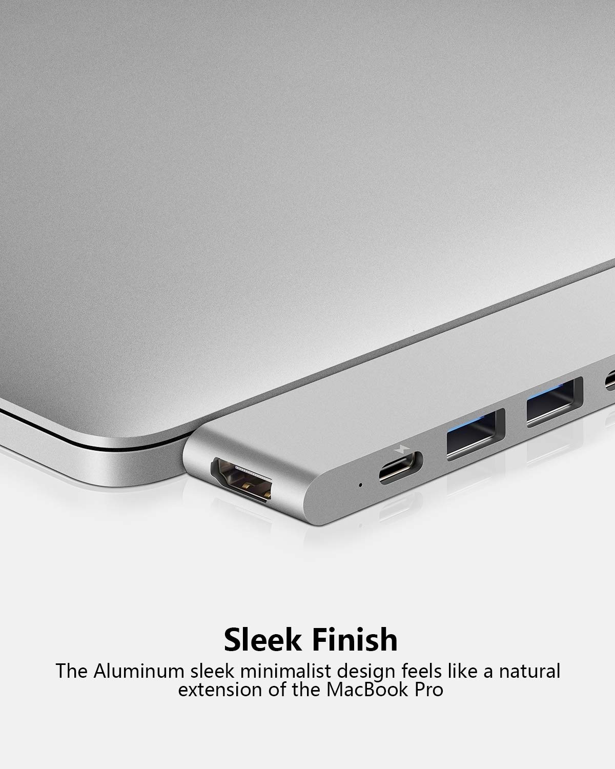 Purgo USB C Hub Adapter Dock for MacBook Air M1 2020-2018 and